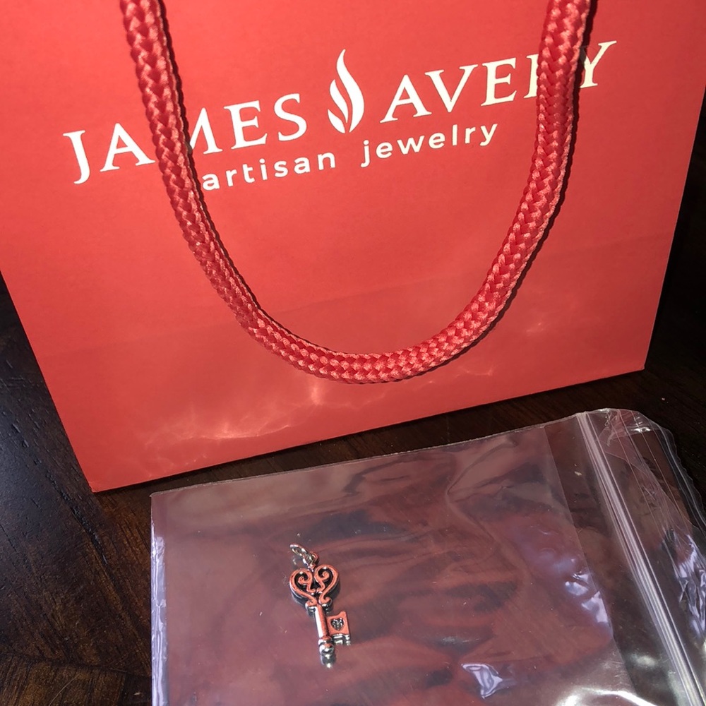 James Avery Key to my Heart Charm